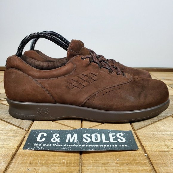 SAS Shoes - SAS Free Time  Brown Suede Tripad Comfort Oxfords